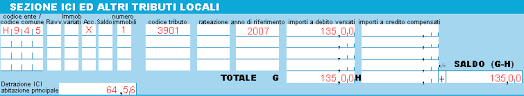 Versamenti Ici Con Modello F24