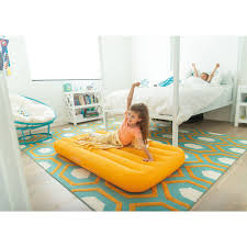 Intex Cozy Kidz Bright And Fun Colored Inflatable Air Bed Mattress W Carry Bag Walmart Com Inflatable Air Mattress Air Mattress Bed Mattress