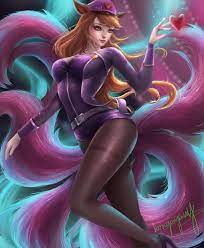 Popstar Ahri by Hongagany | League of legends, Ahri league, Lol league of  legends