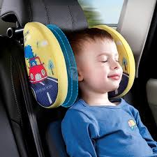 Car Children's Headrest Car Sleeping Pillow Neck Pillow Memory Foam Side  Sleeping Headrest Interior Accessories Car Pillow