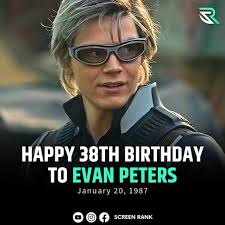 Happy 38th Birthday to Evan Peters 🎂