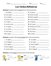 Reflexive Verb Conjugation Practice Conjugation Practice Learning Spanish Learn Spanish Free