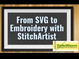 Download How To Create An Embroidery Design From An Svg Using Stitchartist Youtube