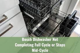 How to fix a fuel door on a 2010 f150. Bosch Dishwasher Not Completing Full Cycle Or Stops Mid Cycle Ready To Diy