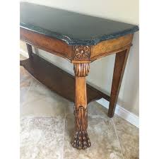 Maybe you would like to learn more about one of these? Traditional Maitland Smith Marble Top Claw Foot Console Table Chairish