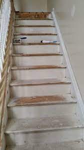 Particle Board Stair Makeover It Can Be Done Folks Diy Stairs Stair Makeover Stairs Makeover Ideas