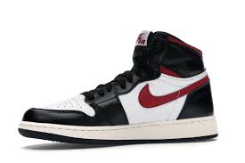 Jordan 1 Retro High Black Gym Red Gs 575441 061