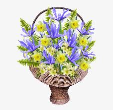 Maybe you would like to learn more about one of these? Basket Flowers Arrangement Flower Free Transparent Png Download Pngkey