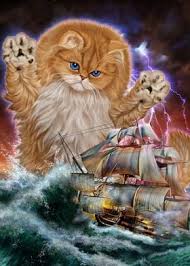 Kraken gives you the power to buy #bitcoin & 50+ cryptocurrencies instantly. Monster Titan Cat Kraken Poster By Fox Republic Displate