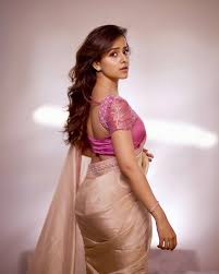 Vaishnavi Chaitanya Flaunts Her Structure And Shape In Saree