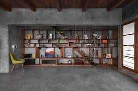 Studio Course Designs A Peaceful Veranda On A Roof In Maharashtra India Concrete Interiors Interior Interior Design