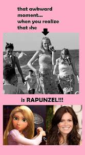 In Case You Never Noticed That Lana From The Princess Diaries Became Rapunzel With Images Disney Funny Princess Diaries