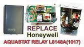The l8148a tells you it is in a series of product that acts as a boiler high limit and relay. Burnham Boiler Honeywell L8148a Main Operation Control Replacement Youtube