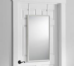 Over door mirror makeup organizer home design ideas. Clara Over The Door Wall Mirror Pottery Barn