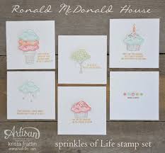Ronald Mcdonald House Artisan Design Team Blog Hop Stampin Dolce Simple Cards Stampin Up Catalog Handmade Cards Diy