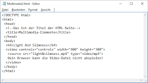 Jun 25, 2021 · das einbinden von videos war von anfang an ein teil unseres digitalen konzepts. Media Elemente Webtechnologien Com
