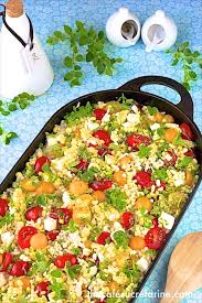 Then, combine the onions, mushrooms, and garlic to the meat and stir the mix for about 3 minutes. Israeli Couscous And Orzo Pasta Salad The Cafe Sucre Farine