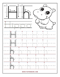 Printable Letter H Tracing Worksheets For Preschool Preschool Writing Alphabet Preschool Preschool Letters