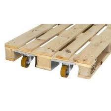 120 x 80 x 14 cm. Palettenroller Schwerlastrollen Palettenwagen Europalette Rader Fahre