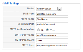 It seems like gmail doesn't want us to do this, because they don't offer any instructions on how to set. Joomla Smtp Settings For Godaddy Email Hosting