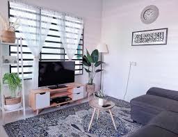 Saya pun orang ipoh gak walaupun rumah teres setingkat tapi macam rumah. Hasil Dekorasi Rumah Sewa Bersaiz Kecil Konsep Minimalis Natural