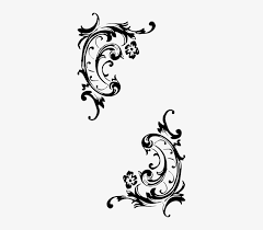 Scroll up and click on download (the little cloud icon). Baroque Pattern Style Flourish Corner Border Baroque Png Free Transparent Png Download Pngkey