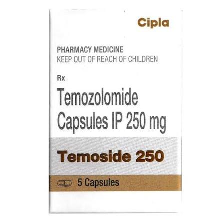 Buy Temoside 250 Capsule online | Uses, Side Effects, Price and substitutes | Apollo Pharmacy