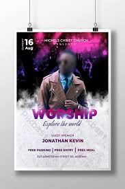 All microsoft templates > religious & organizations > church Worship Church Flyer Design Template In Photoshop Psd Free Download Pikbest