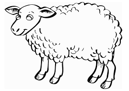 Color and cut out the animals. Free Printable Sheep Coloring Pages For Kids