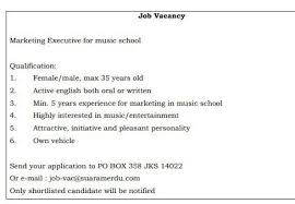 Your application letter should let the employer know what position you are applying for, what makes you a strong candidate, why they should select. Write An Application Letters Based On Job Brainly Co Id