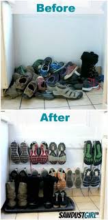 Es bietet für seine vergleichsweise recht kleine größe. 40 Clever Closet Storage And Organization Ideas Schuhregal Platzsparend Schuhaufbewarung Schuhregal