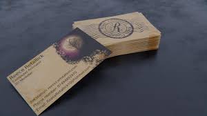Fully customizable, standard size business cards included. Artstation Risky Animations Business Card Reece Retallick