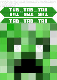 Steve, the character of minecraft. Minecraft Creeper Mask Printable Novocom Top