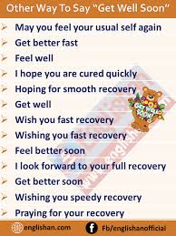 Other Way To Say Get Well Soon Synonyms And Related Words Englishan Other Ways To Say Learn English Words English Writing Skills
