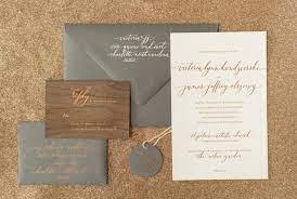 Rustic Boho Wood And Copper Foil Wedding Invitations Wooden Wedding Invitations Wood Wedding Invitations Wedding Invitations Boho