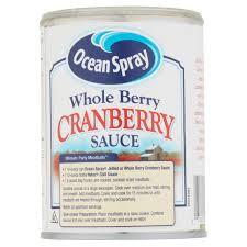 Cranberries, high fructose corn syrup, corn syrup. Ocean Spray Whole Berry Cranberry Sauce 14 Oz Walmart Com Walmart Com