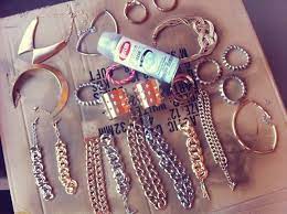 Adding A Clear Coat To Protect The Finish Of Your Costume Jewelry Xppinkx Diy Gloss Your Floss Walmart Jewelry Cheap Jewelry Jewelry Crafts