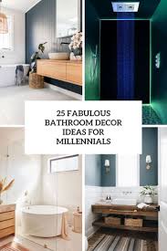 These jars were really dressed up and turned into a beautiful way to display cotton balls. 25 Fabulous Bathroom Decor Ideas For Millennials Digsdigs