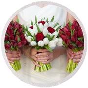 Red and white small wedding bouquets. Red And White Tulip And Rose Wedding Bouquets Tote Bag For Sale By Lee Avison