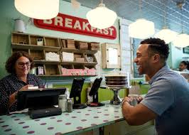 the first role for many actors: waiter
