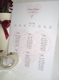 Romantic Ideas For Your Wedding Seating Plan