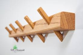 Wall coat rack with shelf, wooden peg rack, wooden peg rail, towel rack, hat rack, noblewoodco. Pin On Dnt Blyat