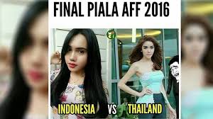 Akhirnya, indonesia bisa menembus final piala aff 2016. 8 Meme Dan Video Lucu Paling Bikin Gemes Jelang Laga Indonesia Vs Thailand Tribunstyle Com