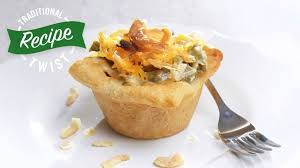 Green Bean Casserole Cups Recipe Green Bean Casserole Cups Green Bean Casserole Green Beans
