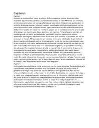 RESUMEN DE CIEN AÑOS DE SOLEDAD POR PAGINAS