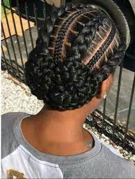 To get this bun with braiding hair look, back brush your hair and tie it in a pony. Cute 10 Buns With Braiding Hair New Natural Hairstyles Braidedbun Hair Styles Feed In Braids Hairstyles Natural Hair Styles