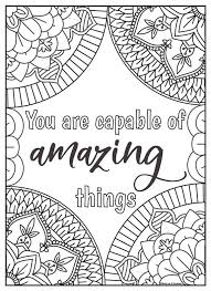 To print and color / paint choose the mandala you want and then print it and color it , fill it with beautiful colors be creative and have fun with our beautiful mandalas coloring pages. 10 Mandala Motivational Coloring Pages 2 Etsy Quote Coloring Pages Coloring Pages For Grown Ups Coloring Pages Inspirational