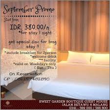 Yes, sweet garden hotel offers free cancellation on select room rates, because flexibility matters! Sweet Garden Boutique Guesthouse Home Facebook