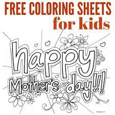 Every item on this page was chosen by a town & country editor. Free Mother S Day Coloring Pages Mothers Day Coloring Sheets