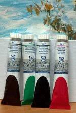 L B Linel Gouache Color Charts And Info About Art Paints